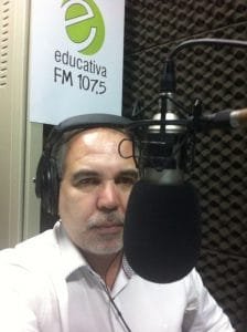 Augusto Dutra na Rádio Educativa FM 107,5